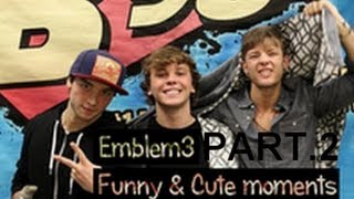 Emblem3  Funny and cute moments P2 [upl. by Uht490]