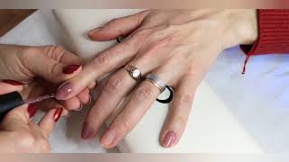 Semipermanent nails tutorial  Cupio  Aplicare oja semipermanenta [upl. by Ettesyl]