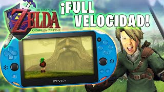 Zelda Ocarina of Time A COMPLETA VELOCIDAD EN PS VITA [upl. by Fraya635]