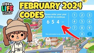 February 2024 Toca Boca Free Code  Toca Life World Secret Code [upl. by Kieger]