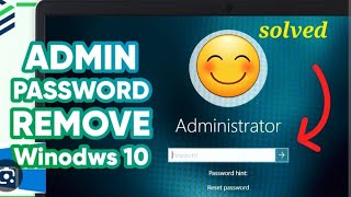 how to removed administrator password using boatable usb [upl. by Aluin]