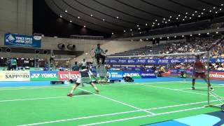 古賀輝 VS Taufik HIDAYAT（INA） [upl. by Revlis103]