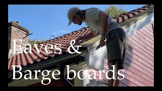 Fix the roof  part 3 eaves amp barge boards [upl. by Nerland]