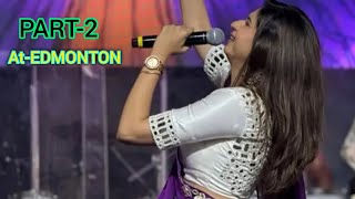 kinjal Dave  PART 2  Full Program At Edmonton Canada 🇨🇦  Last Night 2024 [upl. by Homerus317]