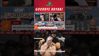 The end of Bryan Danielson aew aewwrestledream bryandanielson [upl. by Naasar526]