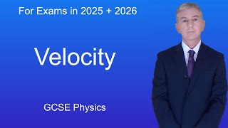 GCSE Physics Revision quotVelocityquot [upl. by Tanah]