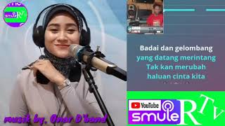 Bahtera Cinta  Karaoke duet bareng Tasya [upl. by Abraham84]