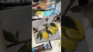 Mini canvas acrylic painting art youtubeshorts acrylicpainting explore trending painting fyp [upl. by Aliam]