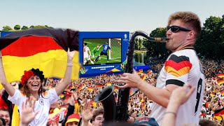 Völlig Losgelöst mit Saxophon em2024 deutschland saxophonist DeutscheFans dfb euro2024 sax [upl. by Ran]