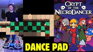 Playing Crypt of the Necrodancer with a Dance Pad [upl. by Pergrim638]