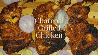 Charcoal Grilled Chicken Recipe  Grilled Chicken Recipe  BBQ Chicken Recipe [upl. by Hinman]