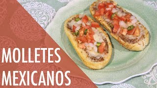 Molletes with Pico de Gallo  Fast and Easy Breakfast Recipe [upl. by Hayilaa]