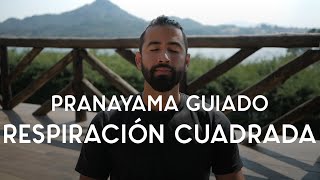 Pranayama guiado  Respiración cuadrada  10 min  Yoga con Baruc [upl. by Yllib]