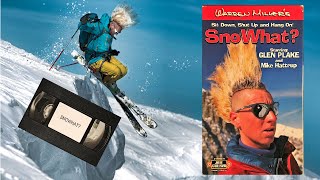 SnoWhat Ski Movie 1993 Glen Plake Mike Hattrup Warren Miller [upl. by Nwahsek]