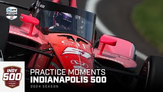 Top moments from qualifying day practice for 2024 Indy 500  Extended Highlights  INDYCAR [upl. by Shela202]