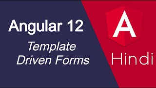 Angular 12 tutorial in Hindi 35 Template driven form [upl. by Iad]