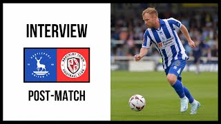 💬 “I’m glad to get the goals”  Adam Campbell post Brackley Town [upl. by Sherye]