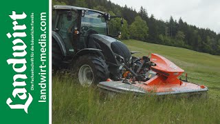 Kuhn Trommelmähwerk im Test  landwirtmediacom [upl. by Notseh]