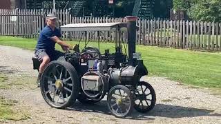 6quot Burrell Gold Medal Tractor first run [upl. by Adar]