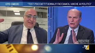 Test psicoattitudinali per magistrati Lilli Gruber a Mario Sechi quotMi vengono i brividiquot [upl. by Garibald]