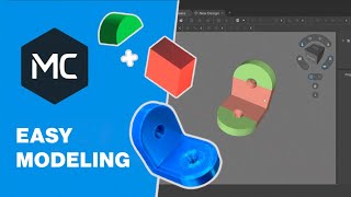 Beginner 3D Modeling Made Easy  Two Minutes With MatterControl [upl. by Annaitat936]