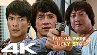 Jackie Chan Sammo Hung Yuen Biao quotTwinkle Twinkle Lucky Starsquot 1985 in 4K  Finale ReUpload [upl. by Menashem]