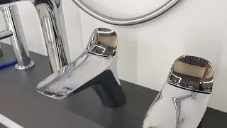 Kludi 530230575 KLUDI AMBIENTA SINGLE L BASIN MIXER DN1 [upl. by Tarra]