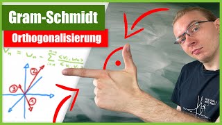 GramSchmidtsches OrthogonaliserungsOrthonormalisierungsVerfahren [upl. by Dazhehs]