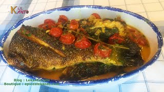 POISSON AU COCO  SAUCE AU LAIT DE COCO [upl. by Rashidi]