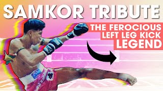 Samkor Tribute The Ferocious LeftKick Legend [upl. by Hsakiv404]