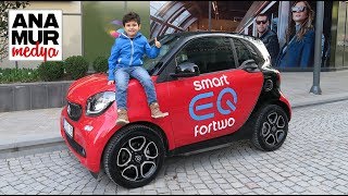 smart EQ fortwo coupe 2019 Baba Oğul Test [upl. by Akilat]