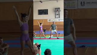 Dance lifts workshop demo🤗 dance dancelifts acro acroyoga partneracrobatics couplegoals [upl. by Notwal996]