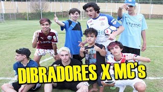 DESAFIO DE FUTEBOL CONTRA MCs  Ft Thiago MC Leozin Krawk Nicolas Walter e Anão Chave [upl. by Dorene]