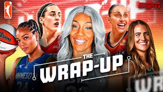 WNBA PLAYOFF HIGHLIGHTS Can Caitlin Clark Fever force a Game 3  WNBA The WrapUp [upl. by Kylie643]