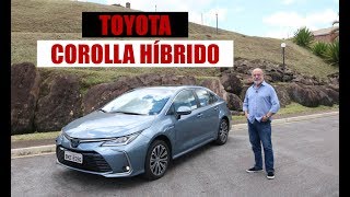 Toyota Corolla Híbrido Flex 2020  Teste do Camanzi [upl. by Asilrak]