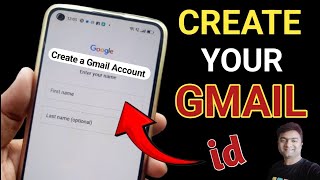 New Gmail Account id কিভাবে খুলতে হয় how to create gmail account gmail id kaise banaye Email id [upl. by Tfat]