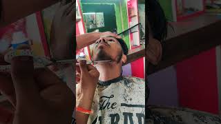 Attractive Beard style 😍😍 hairstyle haircutting barbershop haircuttingmaster [upl. by Kelson572]