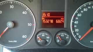 Kasowanie Inspekcji VW Golf V Oil Service Indicator Light Reset VW Golf V [upl. by Helbon687]