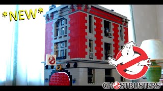 NEW Lego Ghostbusters Firehouse Headquarters and Ecto1 [upl. by Adnilreb]