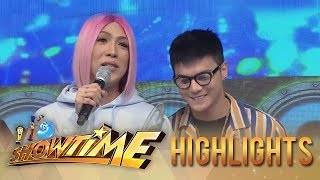 Its Showtime Vice Ganda reveals Ronnie Alonte cried during their stay abroad [upl. by Enyr]