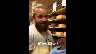 Leckerer hausgemachter Käse aus dem Allgäu 🧀 kaeser kaese beruf [upl. by Nalloh]