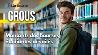 Voici les montants de la bourse versée par le CROUS [upl. by Ydisahc]