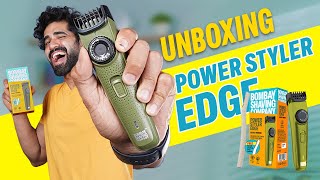 Best Trimmer of 2024  38 Style Settings  Unboxing Power Styler Edge  Bombay Shaving Company [upl. by Ecined]