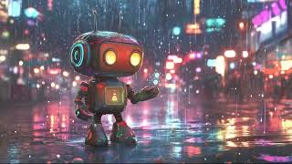 El Primer Gota de Lluvia del Robot  ¡Conmovedora Canción Infantil sobre Emociones [upl. by Yevre]