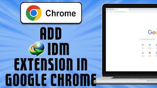 How To Add IDM Extension In Google Chrome easy [upl. by Humble]