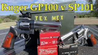 Ruger GP100 VS SP101 – Review and Range Time [upl. by Weed431]