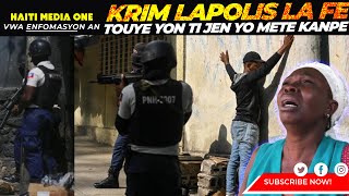 Aksyon Sa Pase Nan Ri Lama Lapolis Ekzekite Yon Jèn Gason Ki Gen Kat Li Ki Make Delma [upl. by Notslah3]