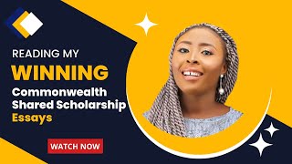 Know how to WRITE ✍ the Commonwealth Shared Scholarship essays [upl. by Katlaps]