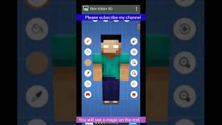 How to make Johanzcraft in Skin Editor 3D johanzcraft skineditor3d minecraft [upl. by Mitchel760]