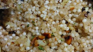 Sabudana Kichidi  Poha  Sago  Tapioca Pearls  Vrat Food  Fasting  Navratri Special [upl. by Fiel452]